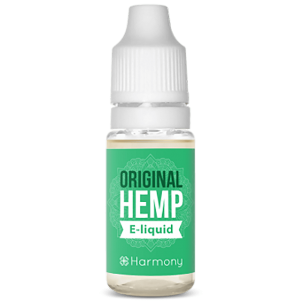 un flacon de e-liquide au chanvre original.