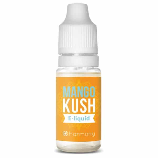 une bouteille de mango kush e - liquide.